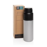 Thermocup RCS termosku z recykl. materiálov s pohárom 500ml - XD Collection