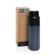 Thermocup RCS termosku z recykl. materiálov s pohárom 500ml - XD Collection