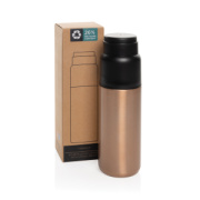 Thermocup RCS termosku z recykl. materiálov s pohárom 500ml - XD Collection