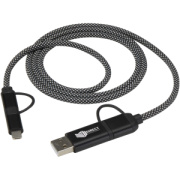 SMART 65 W, 100 cm, magnetický nabíjací kábel 5 v 1 s certifikáciou RCS