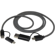 SMART 65 W, 100 cm, magnetický nabíjací kábel 5 v 1 s certifikáciou RCS