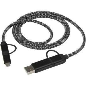 SMART 65 W, 100 cm, magnetický nabíjací kábel 5 v 1 s certifikáciou RCS