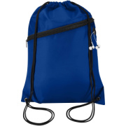 Šnúrový batoh Oriole z RPET materiálu s predným vreckom na zips, objem 5 l