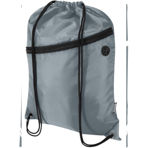 Šnúrový batoh Oriole z RPET materiálu s predným vreckom na zips, objem 5 l