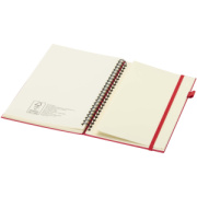 Zápisník Liss A5 s tvrdou väzbou a špirálou z recyklovaného plastu - JournalBooks