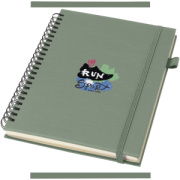 Zápisník Liss A5 s tvrdou väzbou a špirálou z recyklovaného plastu - JournalBooks