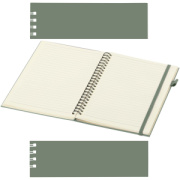 Zápisník Liss A5 s tvrdou väzbou a špirálou z recyklovaného plastu - JournalBooks