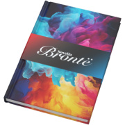 Zápisník Novella Brontë formátu A5 s pevnou väzbou z recyklovaného papiera – 100 listov