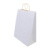 Papbag M papierová darčeková taška, stredná, farba - white, veľkosť - 260×340×120 mm