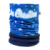 CreaScarf Winter RPET viacúčelová šatka na zákazku, farba - blue, veľkosť - 250×620×5 mm