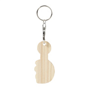 ColoShop Creative Wood prívesok na kľúče so žetónom do košíka
