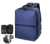 VacuFly kompresný príručný batoh RPET, farba - dark blue, veľkosť - 300×400×120 mm