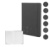 Senspuk antisterzový blok RPU, farba - grey, veľkosť - 140×210×14 mm