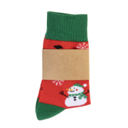 Julsokka vianočné ponožky, snehuliak