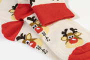 Julsokka vianočné ponožky, snehuliak