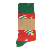 Julsokka vianočné ponožky, snehuliak