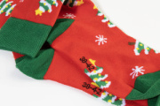 Julsokka vianočné ponožky, snehuliak