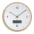 Tempora nástenné hodiny RPP, farba - natural, veľkosť - Ø335×40 mm