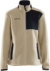 Dámska flísová bunda Sherpa - Craft Corporate, farba - ecru/black, veľkosť - S