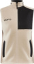 Dámska flísová vesta Sherpa - Craft Corporate, farba - ecru/black, veľkosť - XS