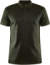 Pánske športové polo tričko - Craft Corporate, farba - woods melange, veľkosť - 4XL
