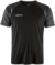 Pánske kontrastné športové tričko - Craft Teamwear, farba - black/granite, veľkosť - S