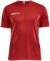 Pánske športové tričko s výstrihom do V - Craft Teamwear, farba - bright red, veľkosť - XS