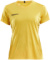 Dámske športové tričko s véčkovým výstrihom - Craft Teamwear, farba - sweden yellow, veľkosť - S