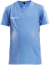Detské športové tričko s V-výstrihom - Craft Teamwear, farba - mff blue, veľkosť - 146-152
