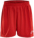 Detské športové šortky - Craft Teamwear, farba - bright red, veľkosť - 146-152