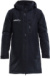 Detská zateplená parka - Craft Teamwear, farba - čierna, veľkosť - 134-140