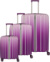 LASCANA EDITION 3-dielna súprava kufrov - Travelite, farba - purple degrade