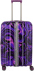 LASCANA EDITION Cestovný kufor M rozšíriteľný - Travelite, farba - purple swirl