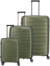 Súprava kufrov Air Base, 3-dielna - Travelite, farba - olive
