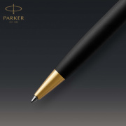 Parker SONNET guľ. pero, mat. čierna s paládiovými detailmi - Parker