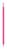 Ceruzka s gumou, farba - pink