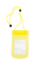 Chopy vodeodolné puzdro na mobil, farba - žltá, veľkosť - 130×245 mm
