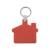 Cottage prívesok na kľúče, farba - red, veľkosť - 58×57 mm