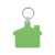 Cottage prívesok na kľúče, farba - green, veľkosť - 58×57 mm