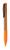 Bambusové guľôčkové pero, farba - orange