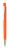 Guľôčkové pero, farba - orange