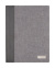 Smokey A4 zakladač na dokumenty A4, farba - grey, veľkosť - 315×255×20 mm