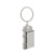 Basset prívesok na kľúče, farba - silver, veľkosť - 27×55×3 mm