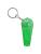 Prívesok na kľúče s píšťalkou, farba - green