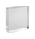 Daytona sklenené ťažidlo, farba - transparent, veľkosť - 80×80×20 mm