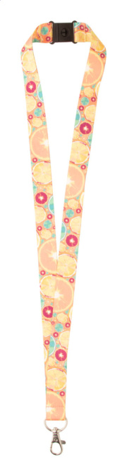 Subyard A Safe šnúrka na krk na zákazku so sublimačnou potlačou a bezpečnostnou prackou