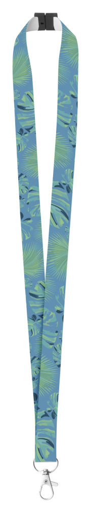 Subyard Zero Safe šnúrka na krk na zákazku so sublimačnou potlačou a bezpečnostnou prackou