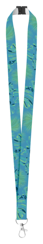 Subyard Zero Safe šnúrka na krk na zákazku so sublimačnou potlačou a bezpečnostnou prackou