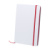 Pendula A5 blok, farba - red, veľkosť - 147×210×15 mm