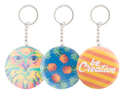 KeyBadge Bottle prívesok na kľúče gombík